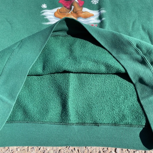 Grumpy Holidays Christmas Vtg Walt Disney World Sweatshirt Men's (XL fits L) - Picture 6 of 7